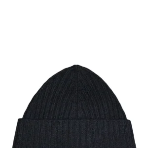 cappello a coste 2x2 - 13 nero