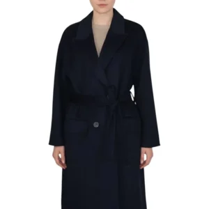 cappotto 4 bottoni- blu navy