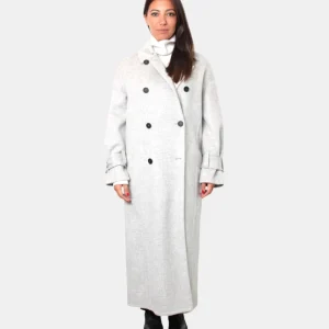 CAPPOTTO LIVIANA CONTI - GRIGIO CHIARO