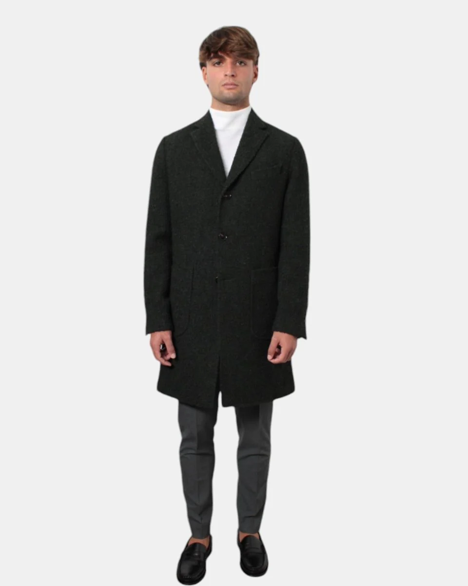 CAPPOTTO MONOPETTO BOLLANI NAPOLI - 49 VERDE