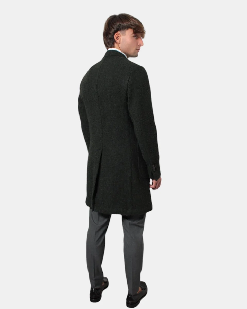 CAPPOTTO MONOPETTO BOLLANI NAPOLI - 49 VERDE - immagine 4