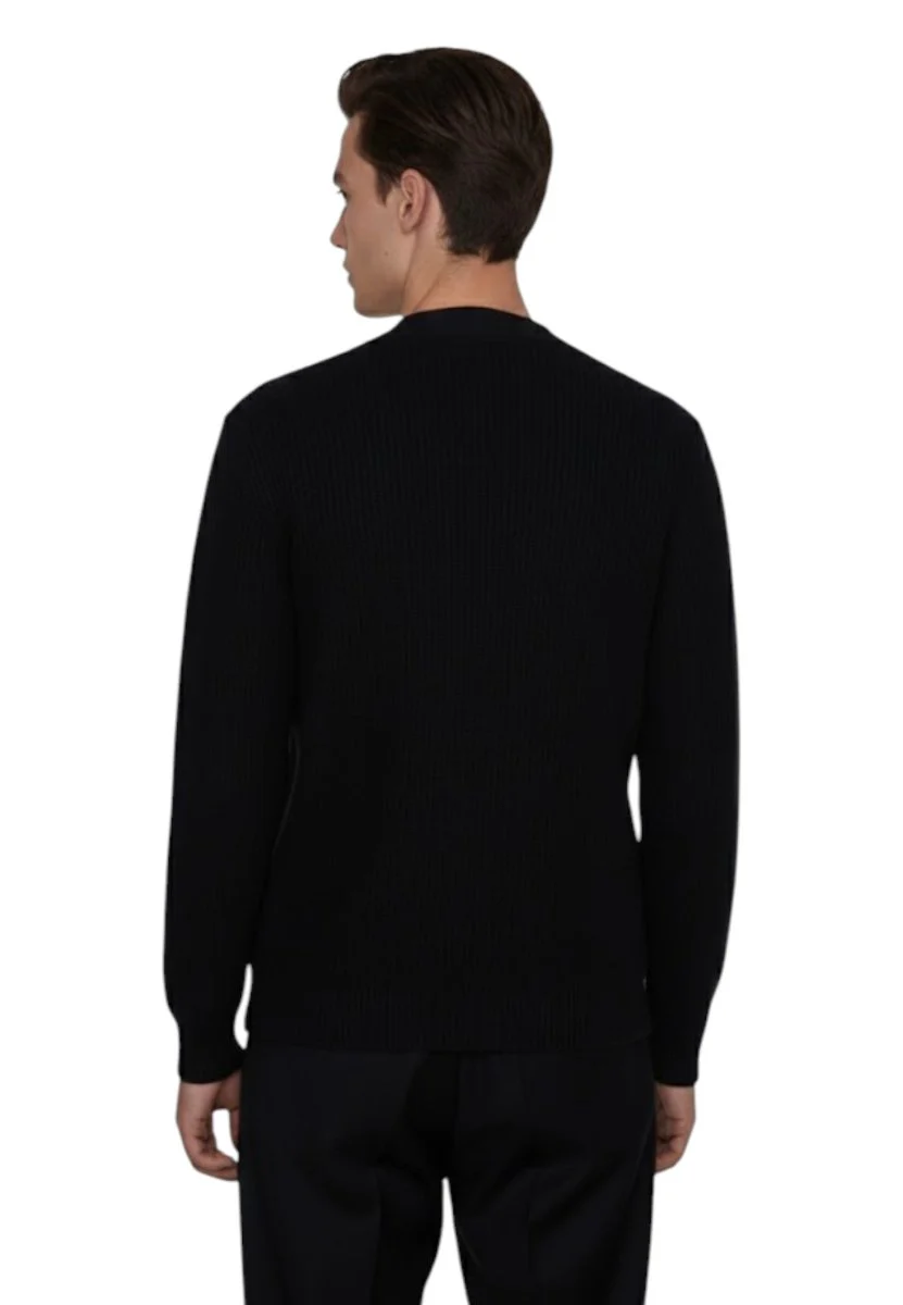 Cardigan - 101 BLACK - immagine 4