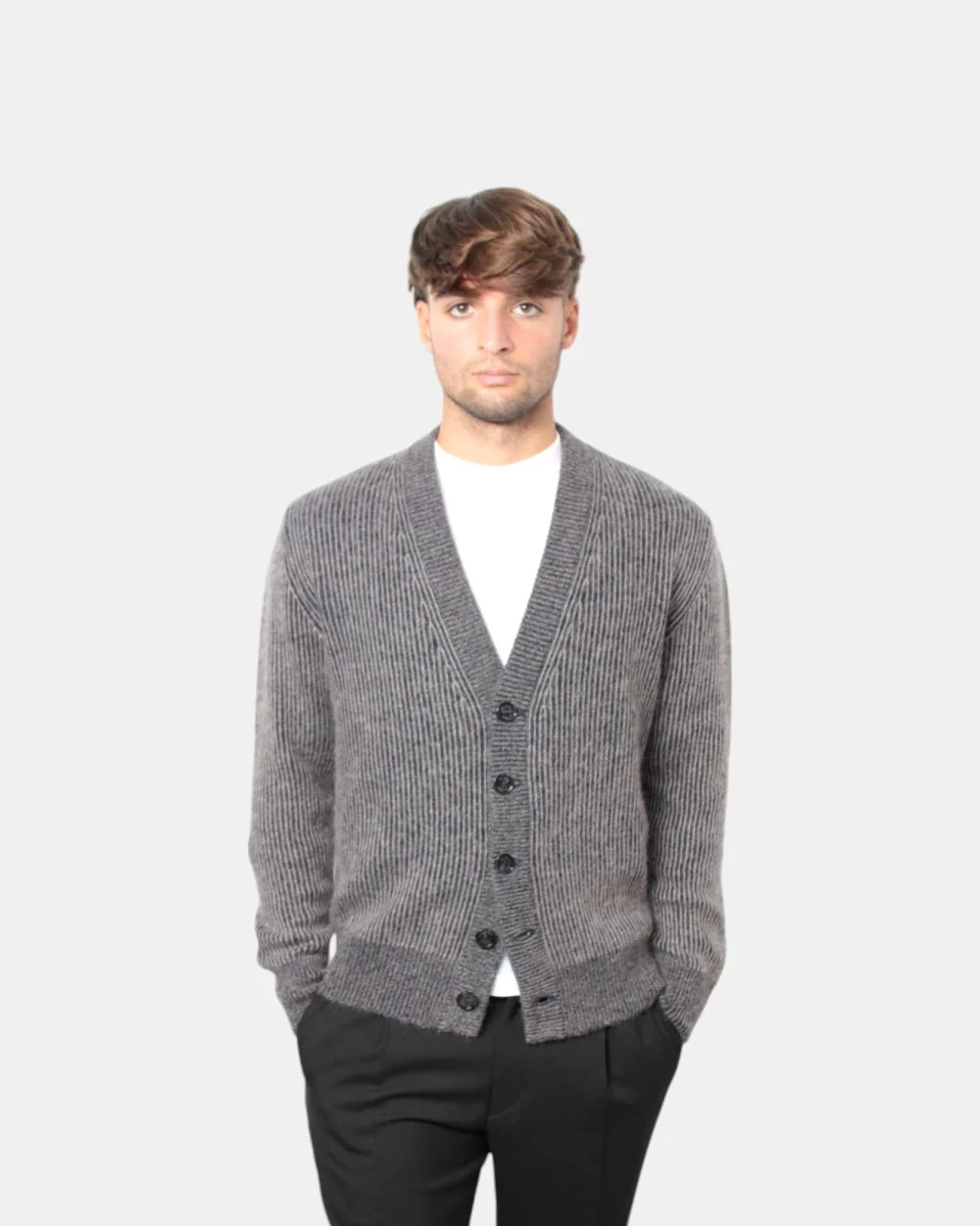 CARDIGAN ALTEA - 1 GRIGIO