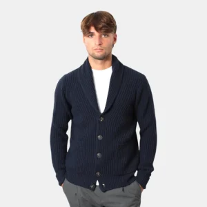 CARDIGAN CON BOTTONI KANGRA - 00202 NAVY