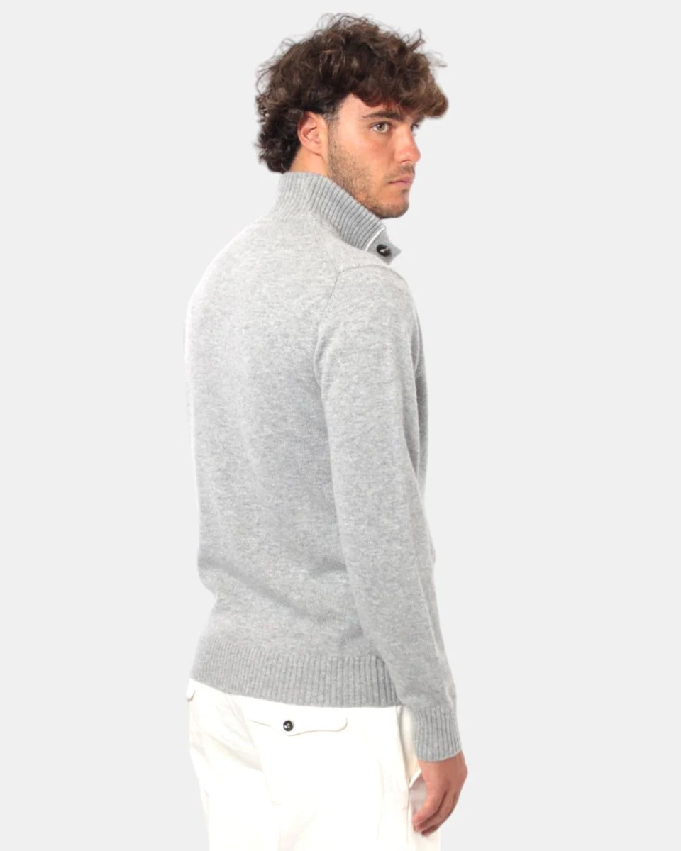 CARDIGAN CON BOTTONI KANGRA - 00419 PERLA - immagine 4