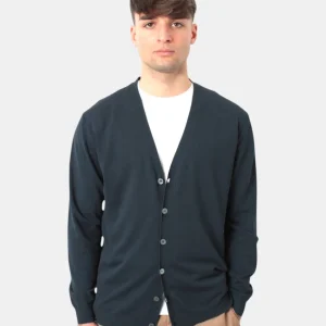 CARDIGAN DANIELE FIESOLI CON BOTTONI - 0023 NOTTE