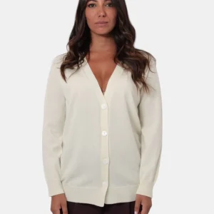 CARDIGAN KANGRA - 00161 LATTE