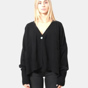 CARDIGAN  RASATO 13 NERO