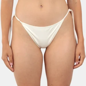 CHEEKY BOTTOM WITH SELF- TIE FASTENINGS - 10 CREAM