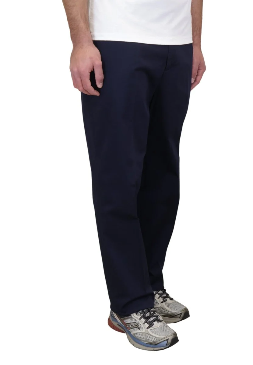 CHINO STARCK WASHED - C0001 BLUE - immagine 3