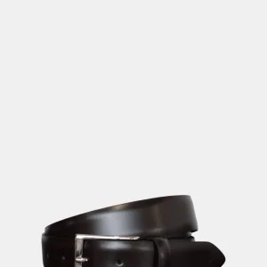 CINTURA IN PELLE ALBERTO LUTI - MORO