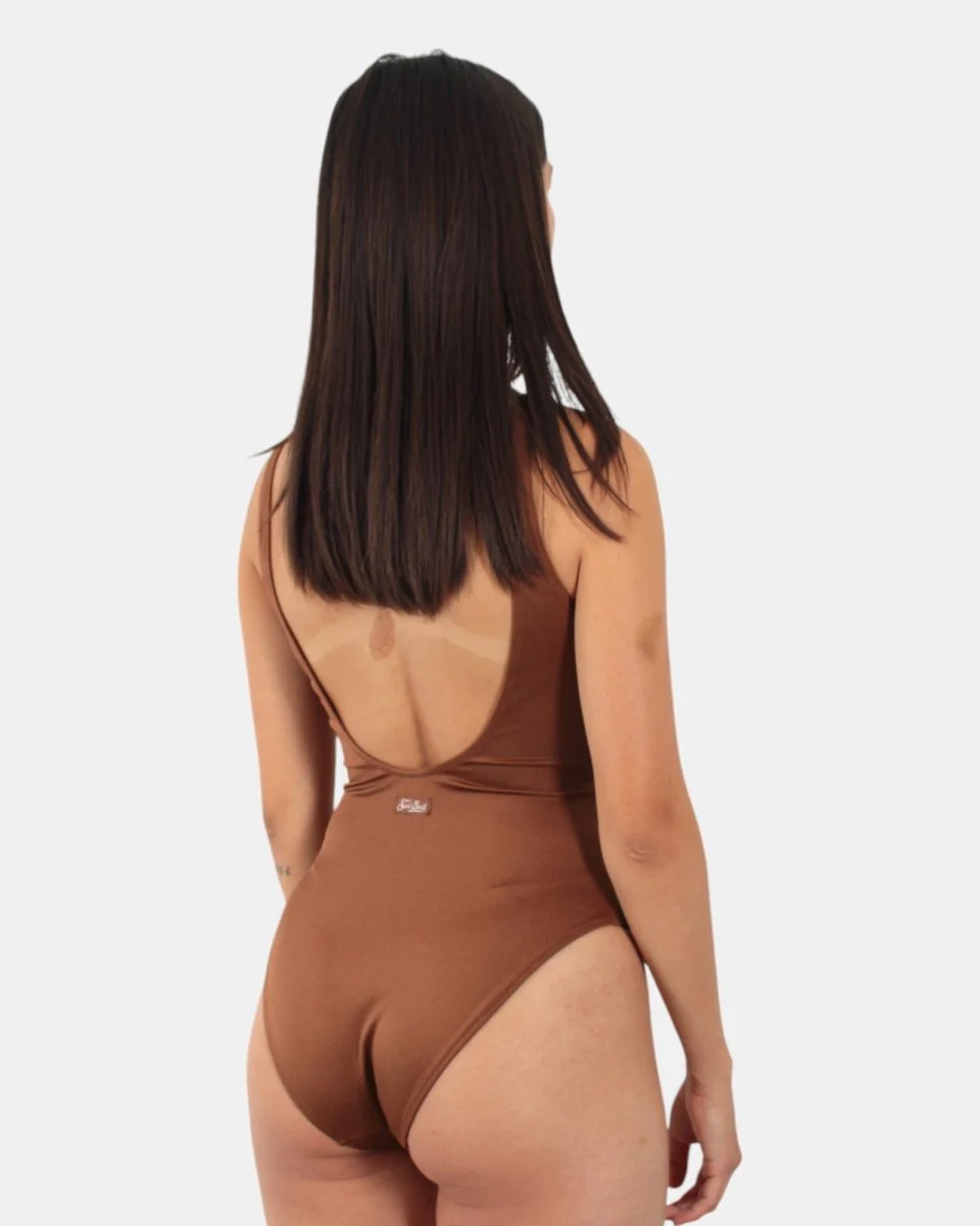 CLASSIC ONEPIECE SWIMSUIT - SHINY STRASS LEOPARD 18 - immagine 4