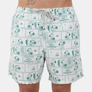 CLASSIC SWIM SHORT - SNOOPY TENNIS MONO 01