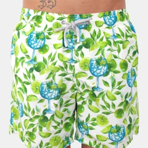 CLASSIC SWIM SHORT - TONIC LIME 01