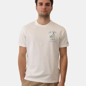 cotton classic t shirt - social gin 01n emb