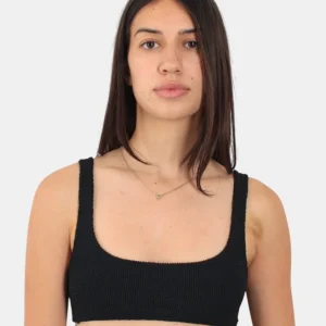 CRINKLE BRALETTE BIKINI TOP - CRINKLE 00