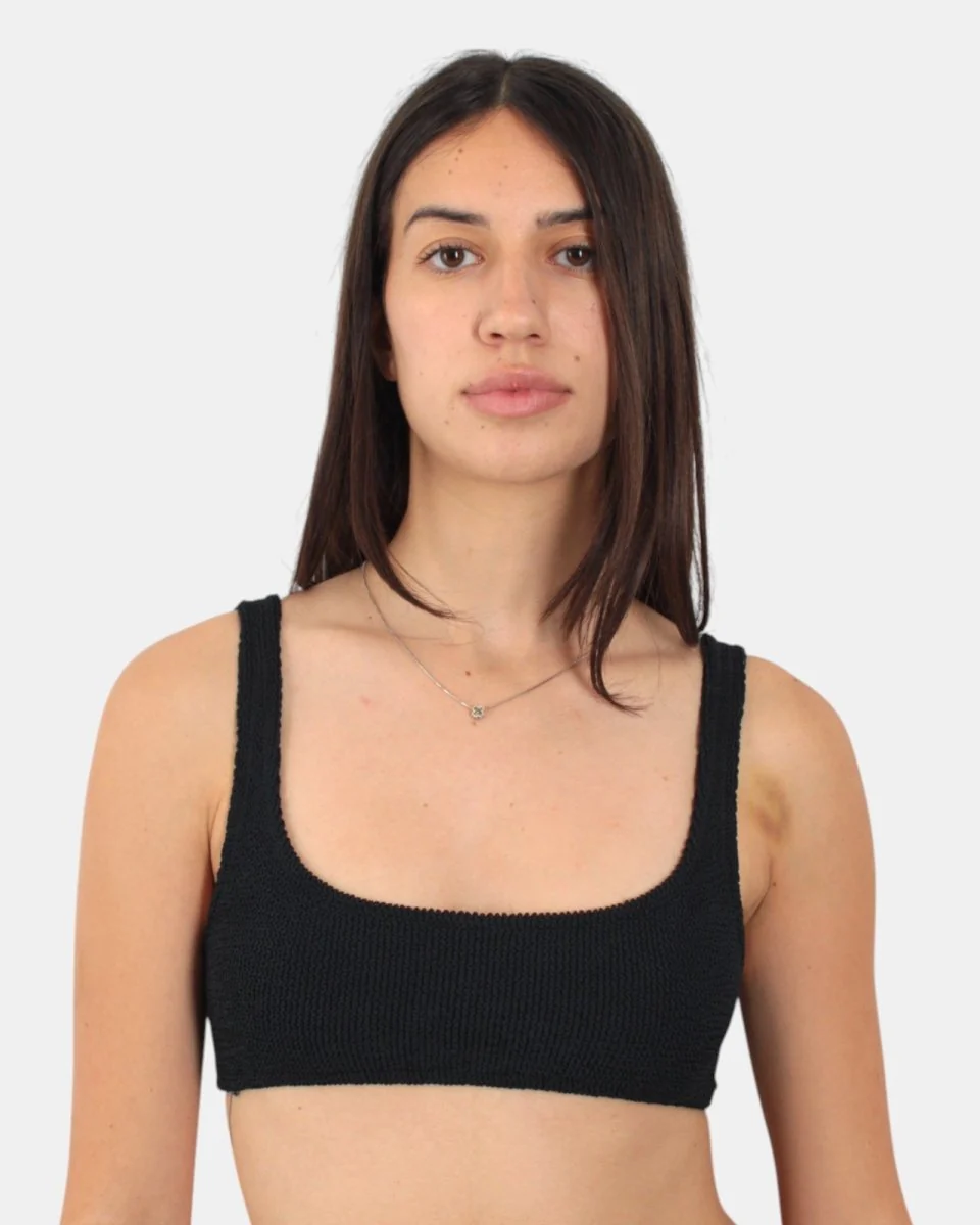 CRINKLE BRALETTE BIKINI TOP - CRINKLE 00