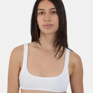 CRINKLE BRALETTE BIKINI TOP - CRINKLE 01