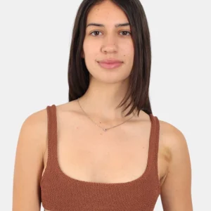 CRINKLE BRALETTE BIKINI TOP - CRINKLE 19