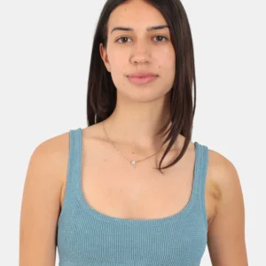 CRINKLE BRALETTE BIKINI TOP - CRINKLE LUREX 36