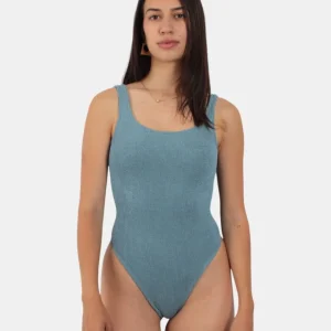 CRINKLE CLASSIC ONEPIECE SWIMSUIT - CRINKLE LUREX 36