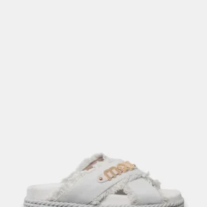 criss-cross rope sandal rcanv - rwbei