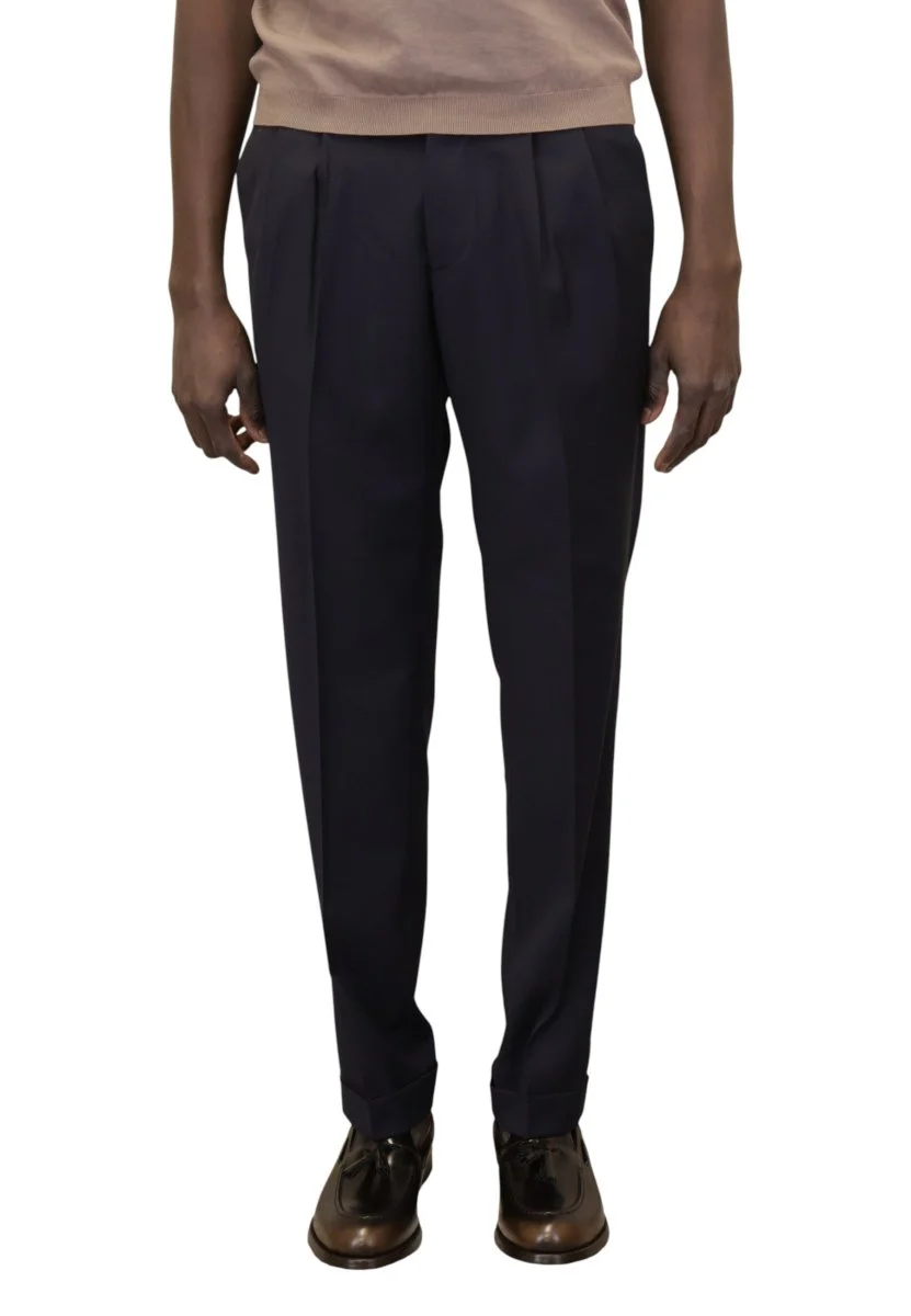 daniel onemoresize/2687 con doppia pence - 016 navy - immagine 2