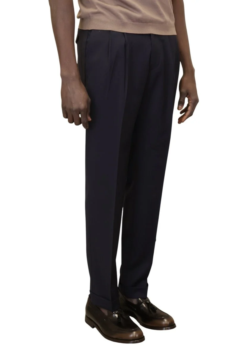 daniel onemoresize/2687 con doppia pence - 016 navy - immagine 3