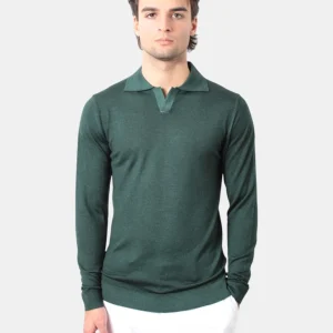 DANIELE FIESOLI - Polo A Manica Lunga Verde
