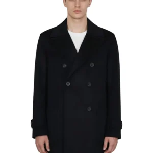 doppio petto lungo regular black