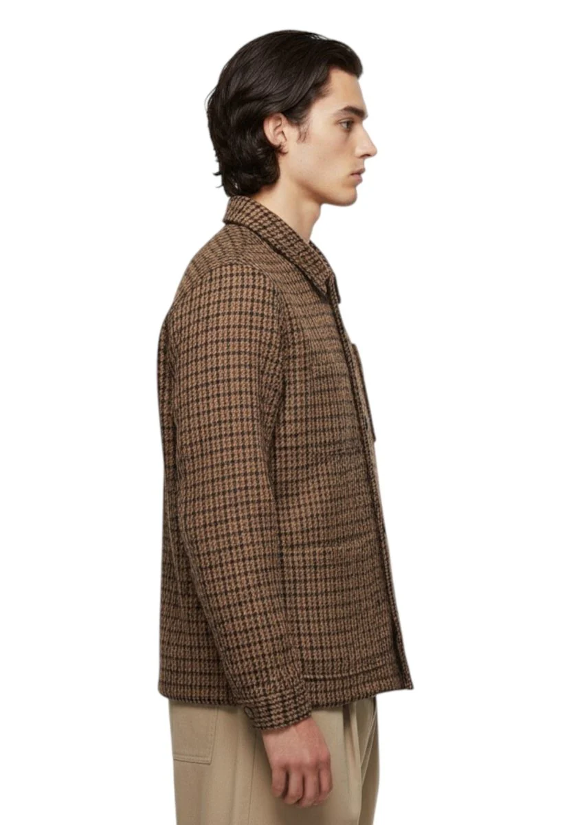 dorr pied de poule - a02 beige/brown/dk navy - immagine 3