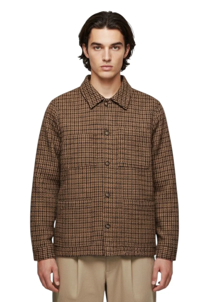 dorr pied de poule - a02 beige/brown/dk navy - immagine 2