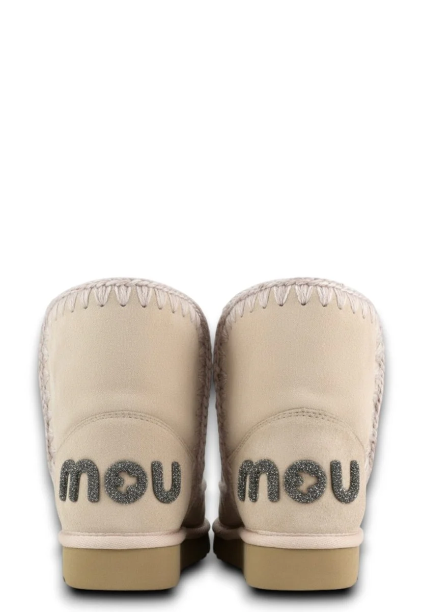 eskimo 18 glitter logo - robe rose beige - immagine 5