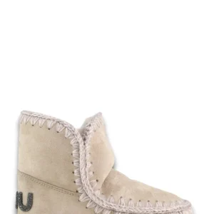 eskimo 18 glitter logo - robe rose beige