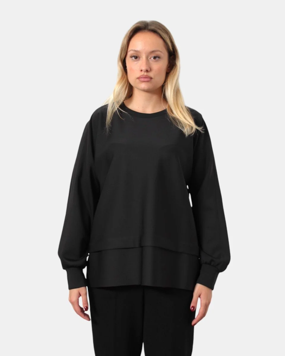 FELPA A GIROCOLLO JIJIL - NERA