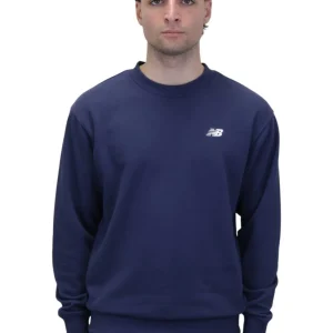 FELPA A GIROCOLLO NAVY