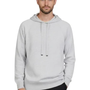 felpa con cappuccio in maglia - 111 silver