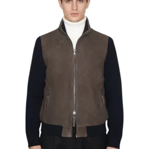 francis knit - 309 dk brown/blue