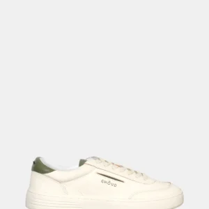 SNEAKERS GHOUD MOD. LIDO - GL09 IVORY/MILIT