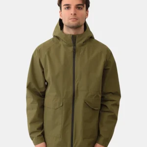 giacca a vento tantä rainwear mod. ceo - sphagnum