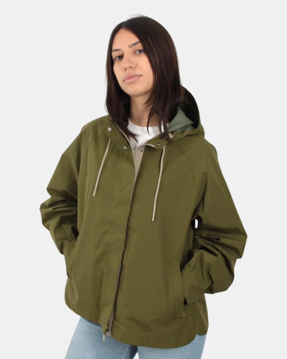 GIACCA A VENTO TANTÄ RAINWEAR MOD. DHUDA - SPHAGNUM - immagine 3