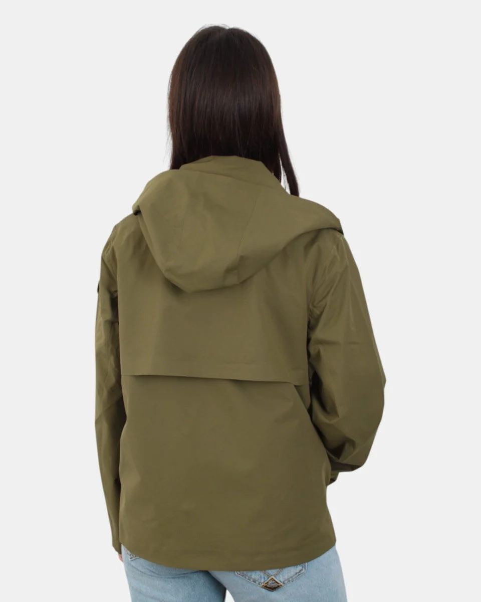 giacca a vento tantä rainwear mod. niwl - winter moss - immagine 4
