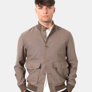 GIACCA IN TESSUTO BOTTEGA MARCHIGIANA - 5 BEIGE