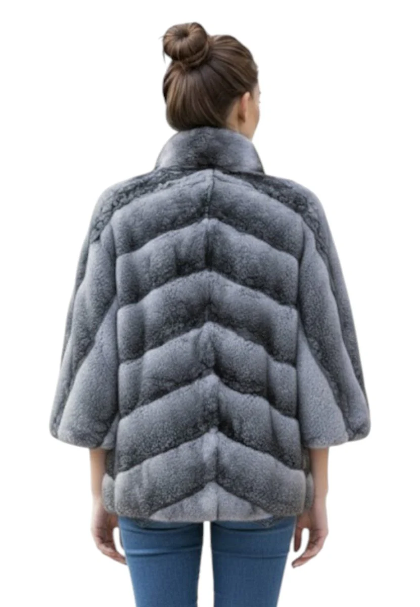 giacca over mod. kimono - 032 classico/grey/black - immagine 4