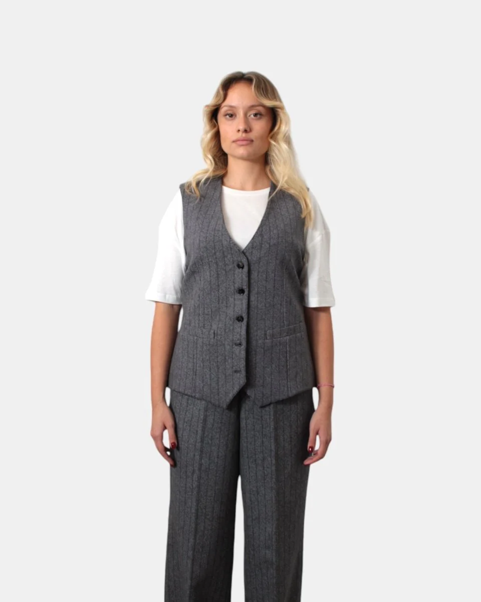 GILET CIRCOLO 1901 - GRAY