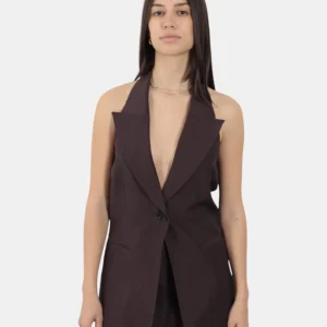 GILET LIVIANA CONTI MOD. BOBBY - W26-0 MAGMA