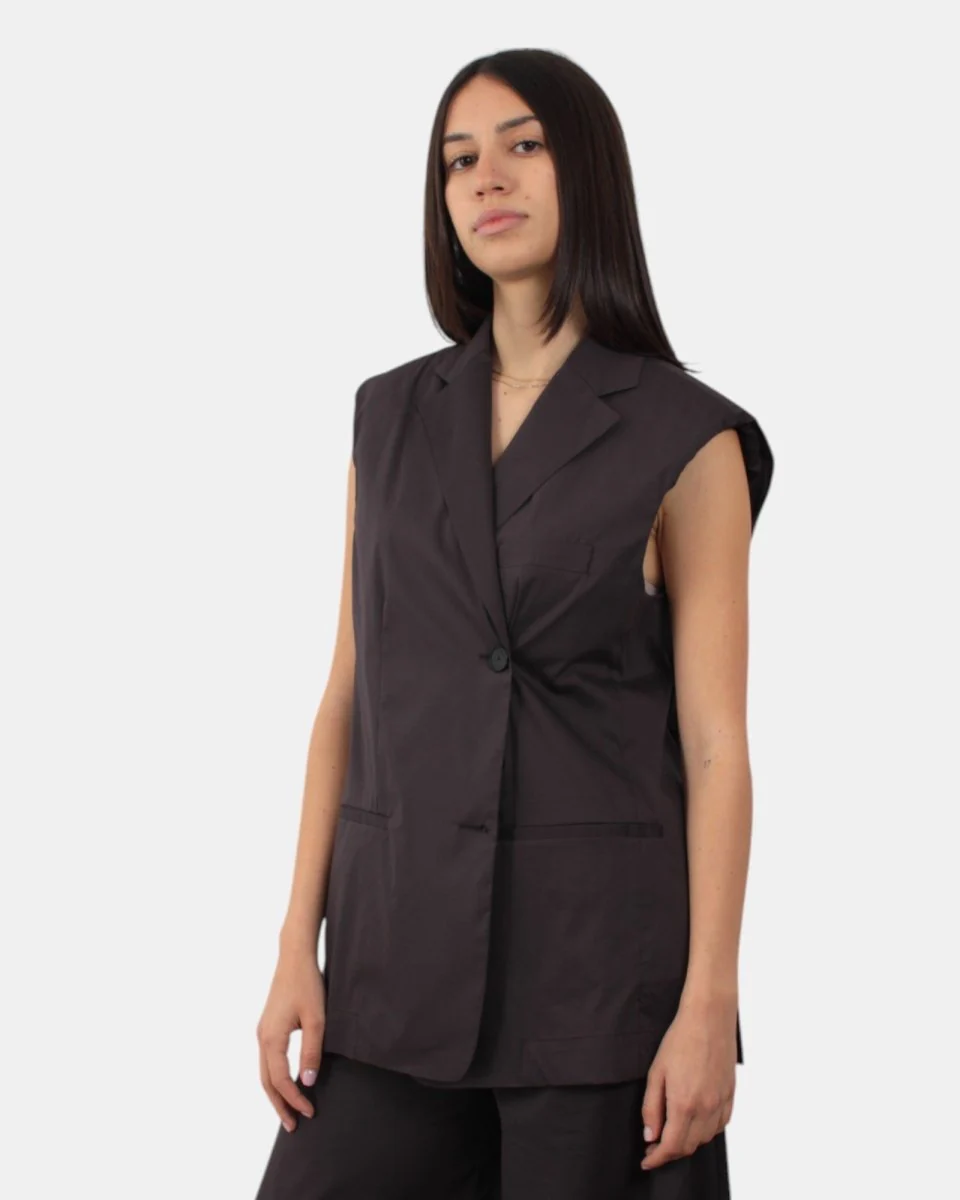 GILET LIVIANA CONTI MOD. LIAM - W26-0 MAGMA - immagine 3