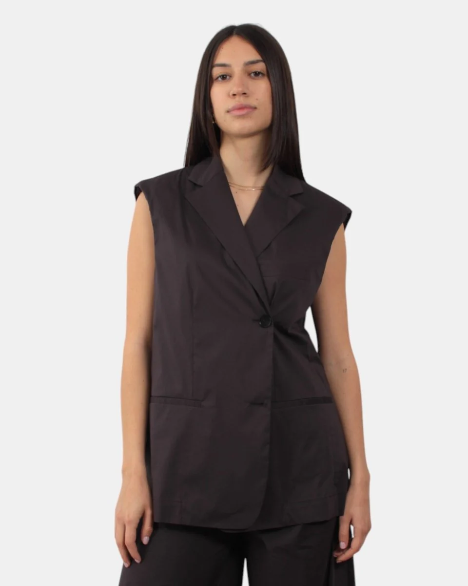 GILET LIVIANA CONTI MOD. LIAM - W26-0 MAGMA - immagine 2