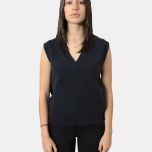 GILET MAX MARA LEISURE MOD. SCAFATI - 003 BLU