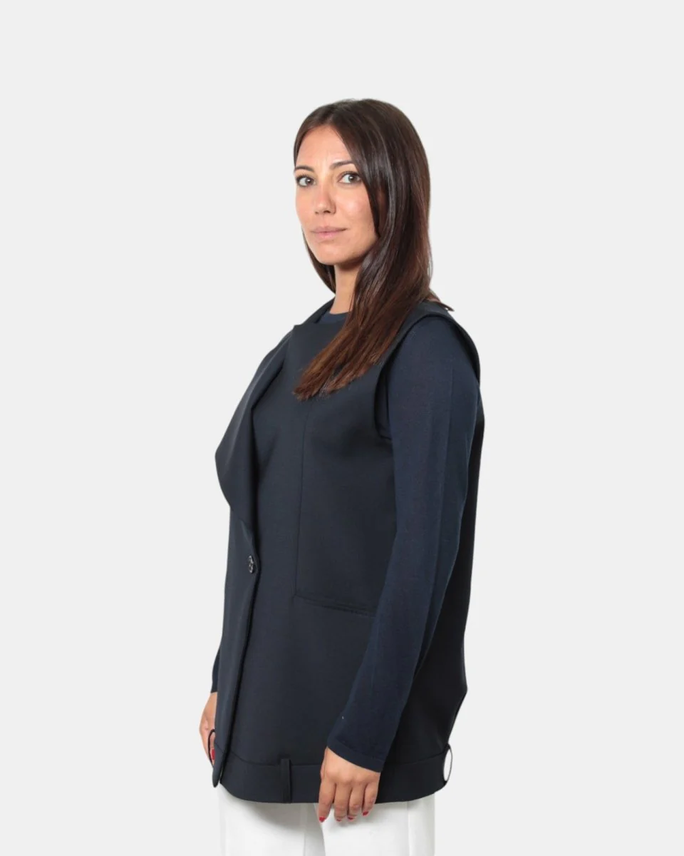 GILET MEIMEI J - 258 DARK NAVY - immagine 3